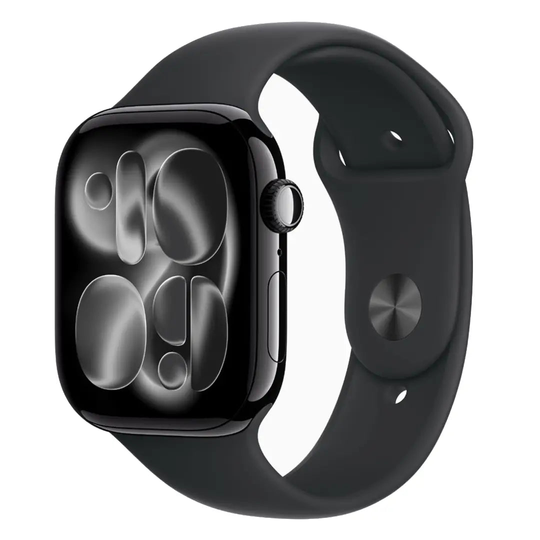 Apple Watch Series 11 GPS with 46mm Jet Black Aluminum Case