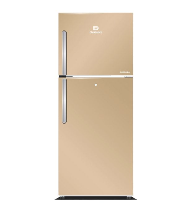 Dawlance 9191WB Chrome+ Refrigerator Hairline Golden