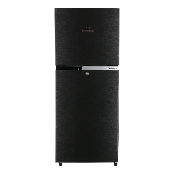 Dawlance 9193LF Chrome Hairline Black Refrigerator