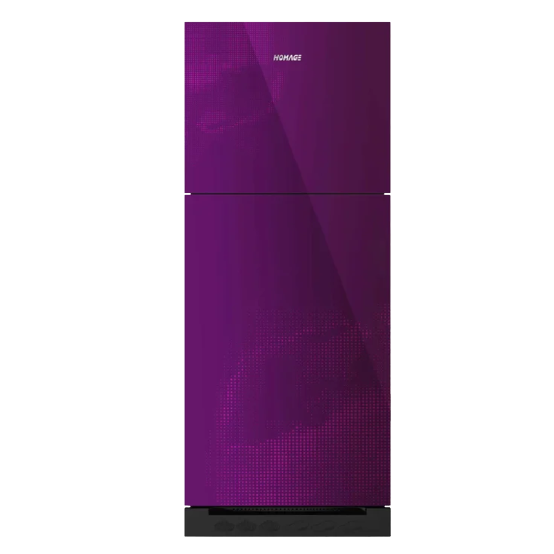 Homage HR-47552GD Double Refrigerator Purple