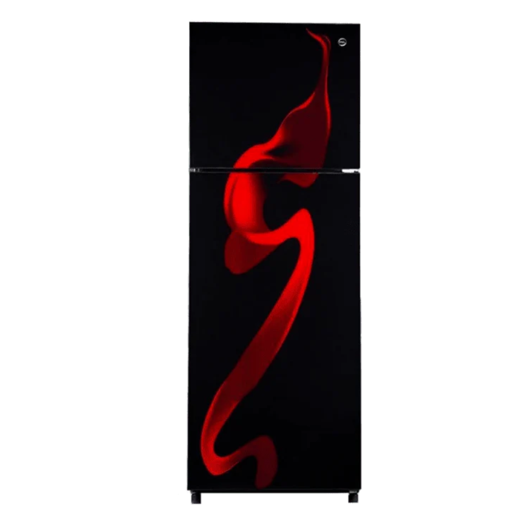 PEL PRGD-6450 Glass Door Refrigerator Red