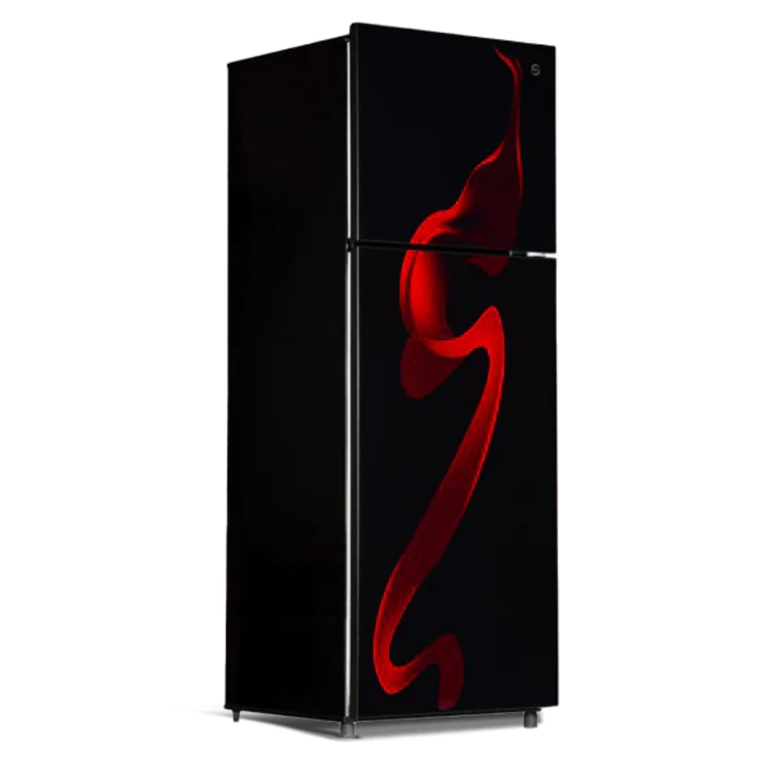 PEL PRLP 21860 Life Pro Double Door Refrigerator Red